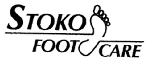 STOKO FOOT CARE Logo (EUIPO, 01/18/2000)