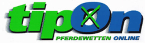 tipOn PFERDEWETTEN ONLINE Logo (EUIPO, 07.07.2000)