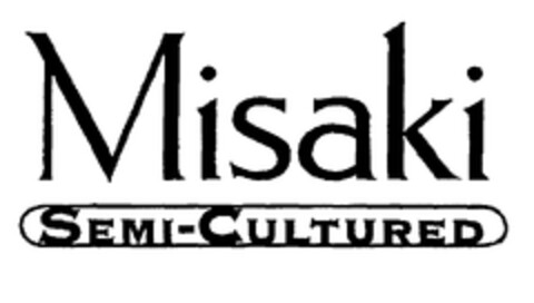 Misaki SEMI-CULTURED Logo (EUIPO, 22.06.2000)