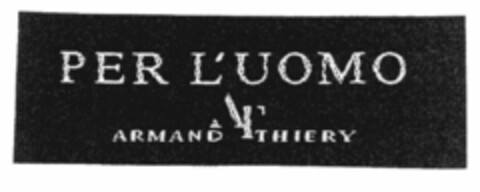 PER L'UOMO AT ARMAND THIERY Logo (EUIPO, 06.12.2000)