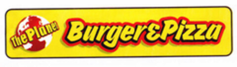 The Planet Burger & Pizza Logo (EUIPO, 02/01/2001)