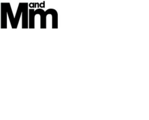 M and m Logo (EUIPO, 10/04/2005)