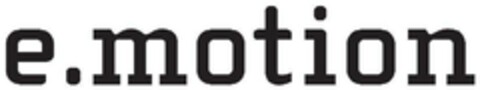 e.motion Logo (EUIPO, 07.07.2008)