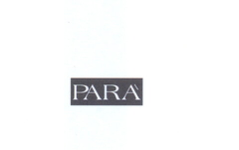 PARA` Logo (EUIPO, 06.10.2008)