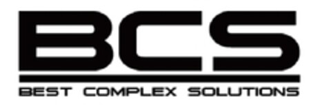 BCS BEST COMPLEX SOLUTIONS Logo (EUIPO, 02/11/2009)