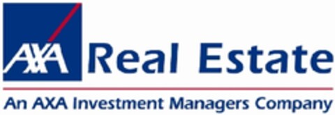 AXA REAL ESTATE An AXA Investment Managers Company Logo (EUIPO, 06.10.2009)