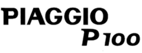 PIAGGIO P 100 Logo (EUIPO, 12/14/2010)