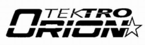 TEKTRO ORION Logo (EUIPO, 28.09.2011)