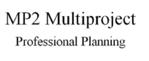 MP2 Multiproject Professional Planning Logo (EUIPO, 02/15/2012)