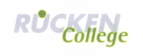 RÜCKEN College Logo (EUIPO, 04.10.2012)