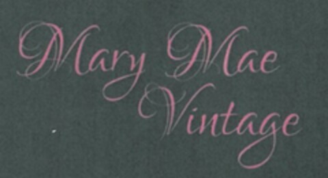Mary Mae Vintage Logo (EUIPO, 06.03.2015)