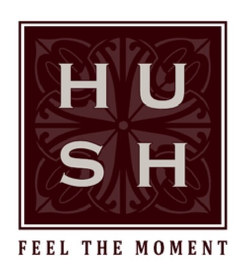 HUSH FEEL THE MOMENT Logo (EUIPO, 03/23/2015)