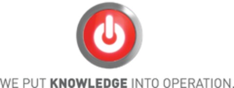 WE PUT KNOWLEDGE INTO OPERATION Logo (EUIPO, 04.12.2015)