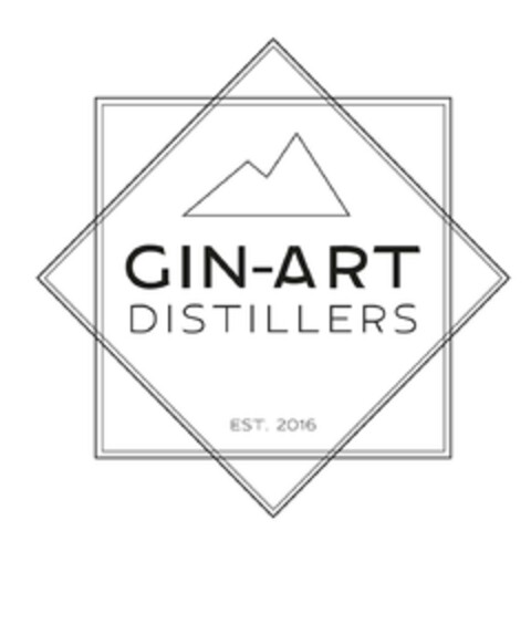 GIN-ART DISTILLERS EST. 2016 Logo (EUIPO, 11.10.2016)