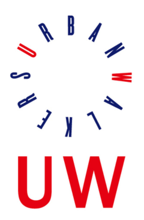 UW URBAN WALKERS Logo (EUIPO, 20.04.2017)