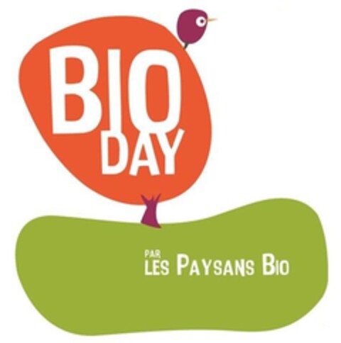 BIO DAY PAR LES PAYSANS BIO Logo (EUIPO, 02/06/2018)