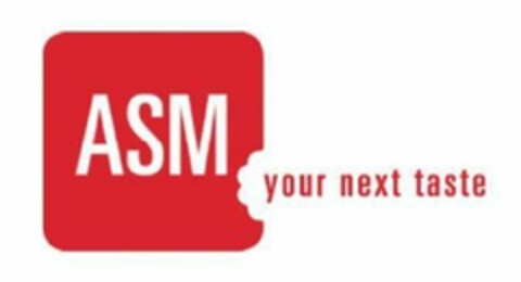 ASM your next taste Logo (EUIPO, 22.05.2018)