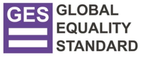 GES GLOBAL EQUALITY STANDARD Logo (EUIPO, 03.03.2020)