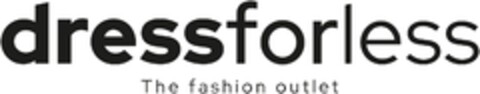 dressforless The fashion outlet Logo (EUIPO, 05.11.2020)