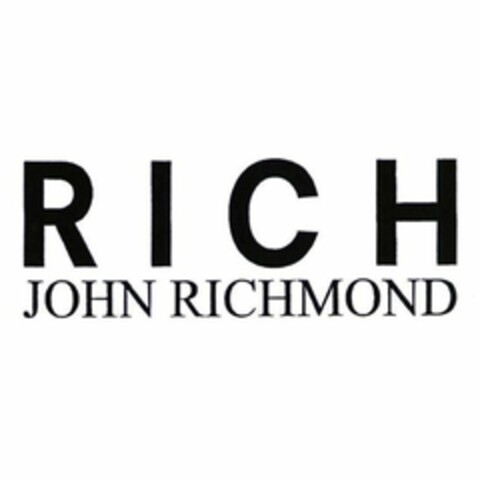 RICH JOHN RICHMOND Logo (EUIPO, 03.03.2022)