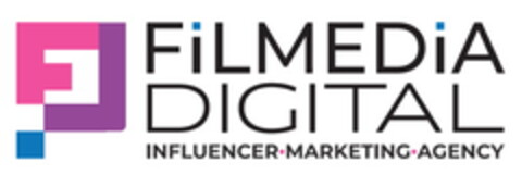 FILMEDIA DIGITAL INFLUENCER MARKETING AGENCY Logo (EUIPO, 04/27/2022)