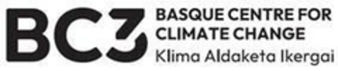 ВСЗ BASQUE CENTRE FOR CLIMATE CHANGE Klima Aldaketa Ikergai Logo (EUIPO, 09.01.2024)