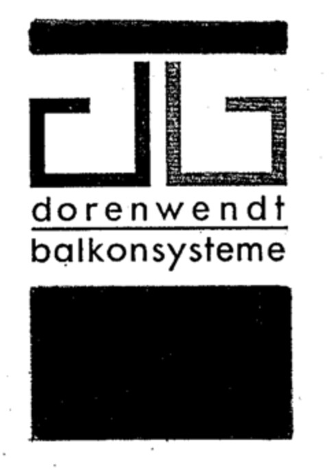 dorenwendt balkonsysteme Logo (EUIPO, 11/12/1996)