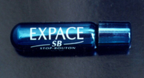 EXPACE SB STOP BOUTON Logo (EUIPO, 15.05.1997)