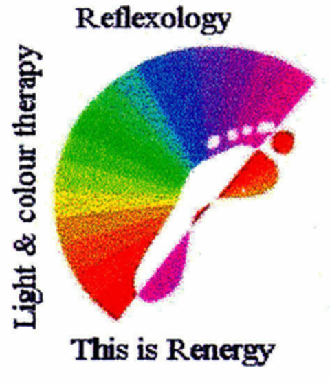 Reflexology Light & colour therapy This is Renergy Logo (EUIPO, 07/28/1998)