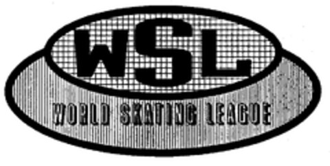 WSL WORLD SKATING LEAGUE Logo (EUIPO, 02.08.1999)