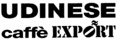 UDINESE caffè EXPORT Logo (EUIPO, 10.05.2000)