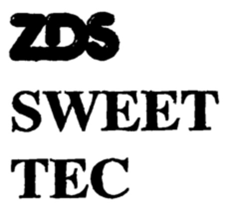 ZDS SWEET TEC Logo (EUIPO, 26.05.2000)