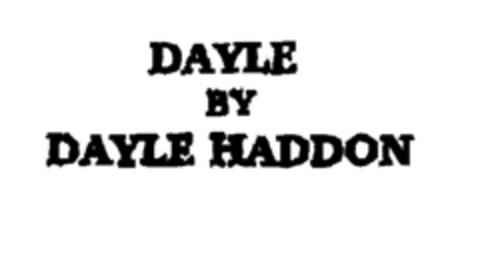 DAYLE BY DAYLE HADDON Logo (EUIPO, 23.06.2000)