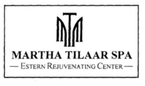 MT MARTHA TILAAR SPA ESTERN REJUVENATING CENTER Logo (EUIPO, 04/08/2002)