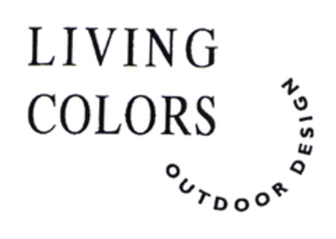LIVING COLORS OUTDOOR DESIGN Logo (EUIPO, 13.10.2003)