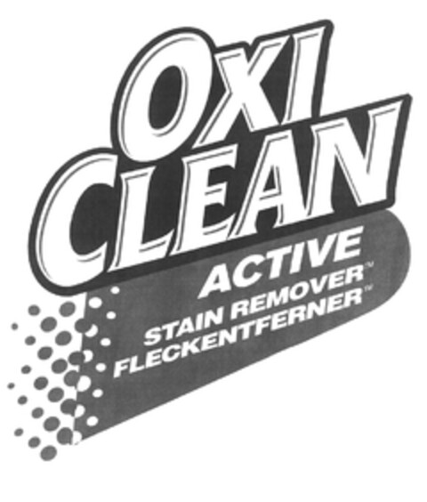 OXI CLEAN ACTIVE STAIN REMOVER FLECKENTFERNER Logo (EUIPO, 16.12.2003)