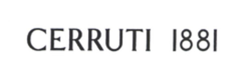 CERRUTI 1881 Logo (EUIPO, 26.02.2004)