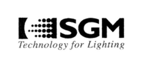 SGM Technology for Lighting Logo (EUIPO, 10.02.2006)