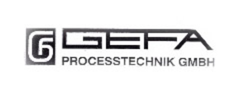 GEFA PROCESS TECHNIK GMBH Logo (EUIPO, 25.09.2006)