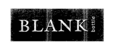 BLANK bottle Logo (EUIPO, 06.11.2006)