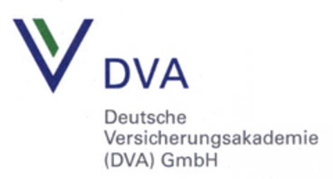 V DVA Deutsche Versicherungsakademie (DVA) GmbH Logo (EUIPO, 26.01.2007)