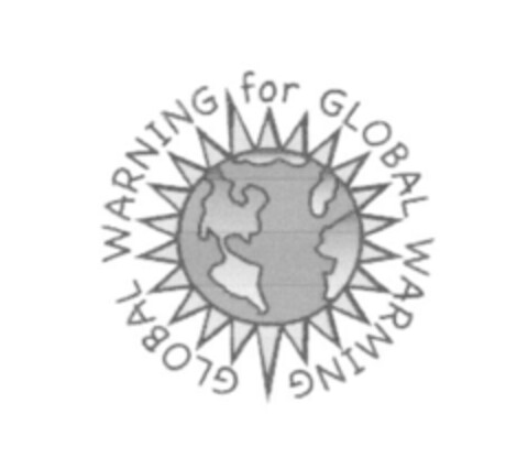 GLOBAL WARNING for GLOBAL WARMING Logo (EUIPO, 09/19/2007)