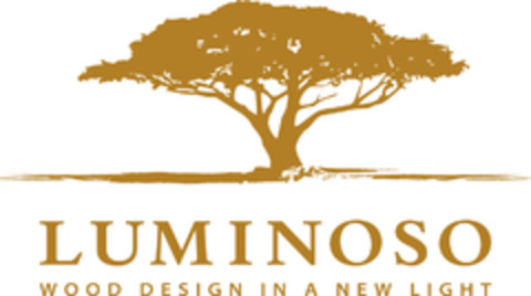 LUMINOSO WOOD DESIGN IN A NEW LIGHT Logo (EUIPO, 02.10.2008)