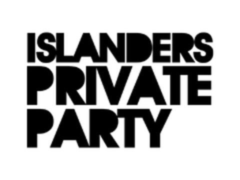 ISLANDERS PRIVATE PARTY Logo (EUIPO, 05.08.2010)