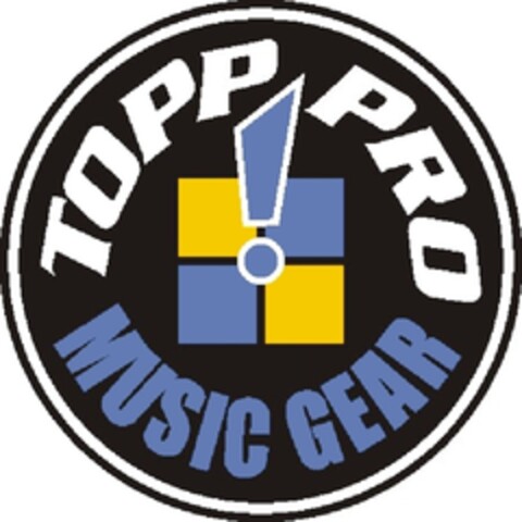TOPP PRO MUSIC GEAR Logo (EUIPO, 13.10.2010)