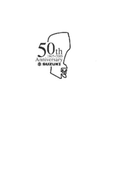 50th 1965-2015 Anniversary SUZUKI Logo (EUIPO, 20.08.2013)