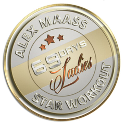 ALEX MAASS 69 DAYS Ladies STAR WORKOUT Logo (EUIPO, 11.05.2015)