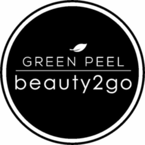 GREEN PEEL beauty2go Logo (EUIPO, 05/22/2015)