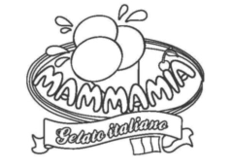 MAMMAMIA GELATO ITALIANO Logo (EUIPO, 17.12.2015)