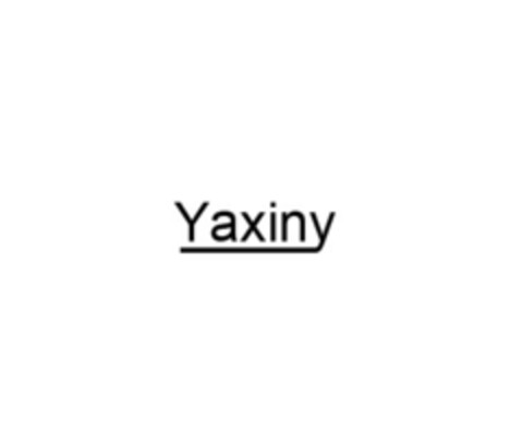 Yaxiny Logo (EUIPO, 06/24/2016)
